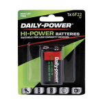 Daily Power Hi-Power Battery - 9 Volt - 1's
